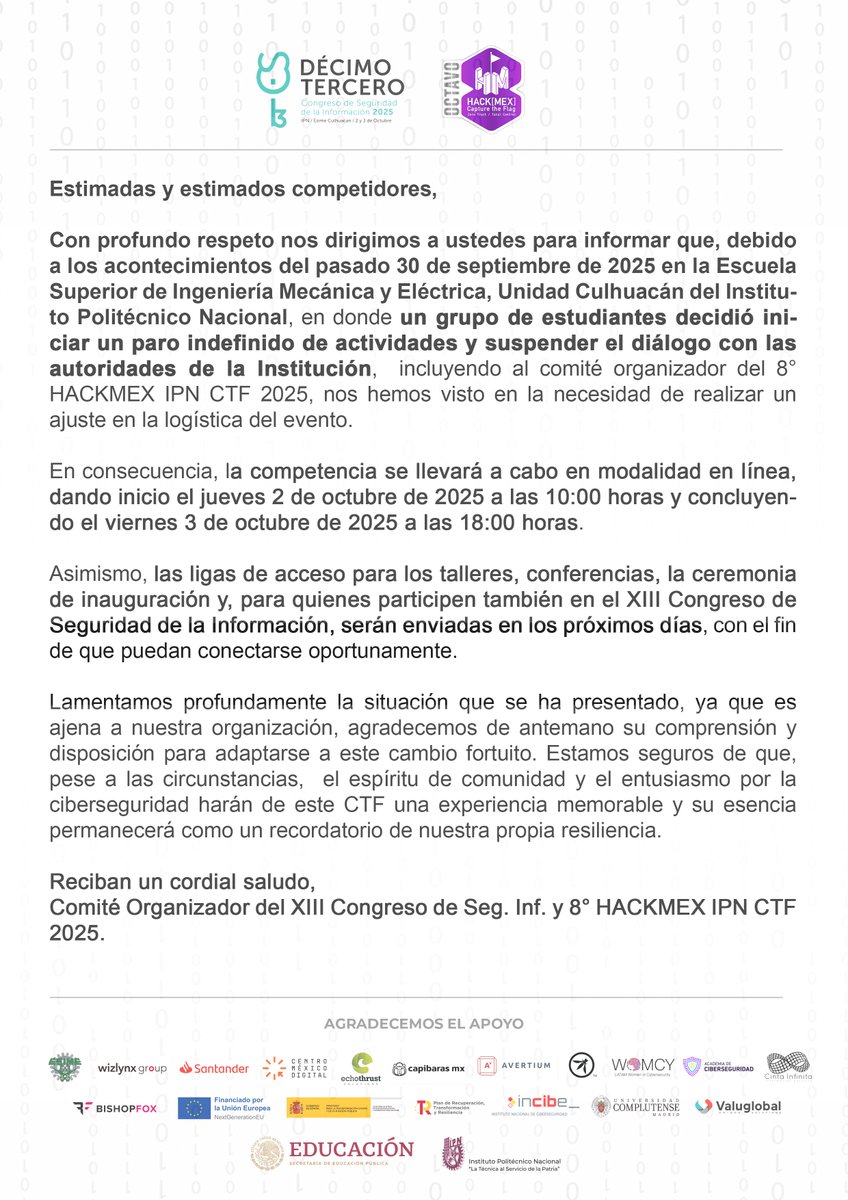 IPN CSI 2025 tweet media