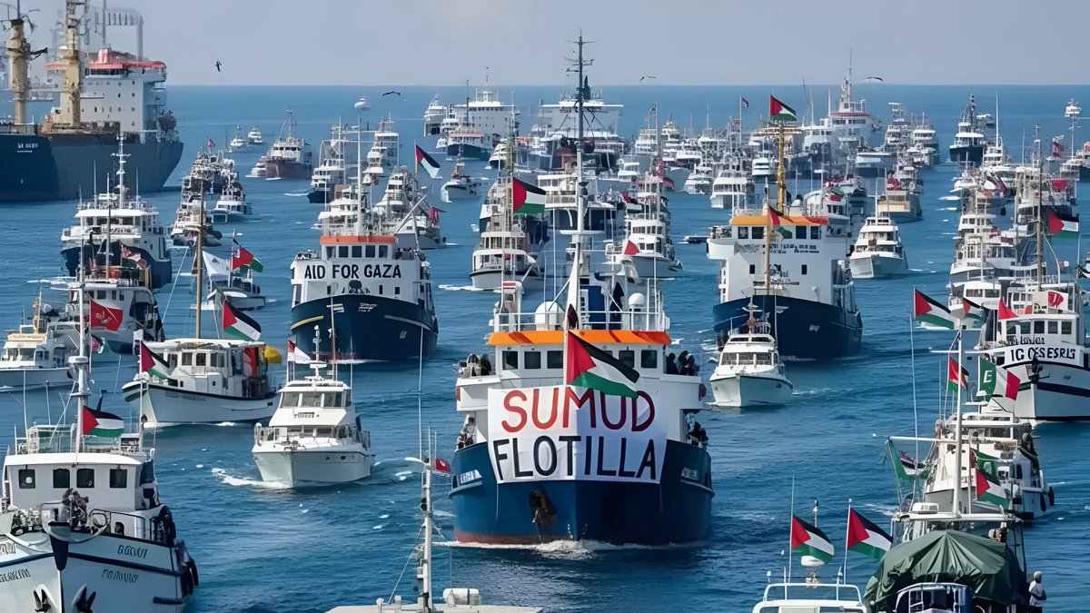 Uluslararası Sumud Filosu:

“Üzerimizde uçaklar ve İHA’lar uçuyor.

Müdahale etmeye hazır yaklaşık 20 İsrail savaş gemisi görüyoruz. Yüksek alarm durumundayız, olası bir engellemeye hazırlanıyoruz.

Bu, bizden aldığınız son mesaj olabilir.”