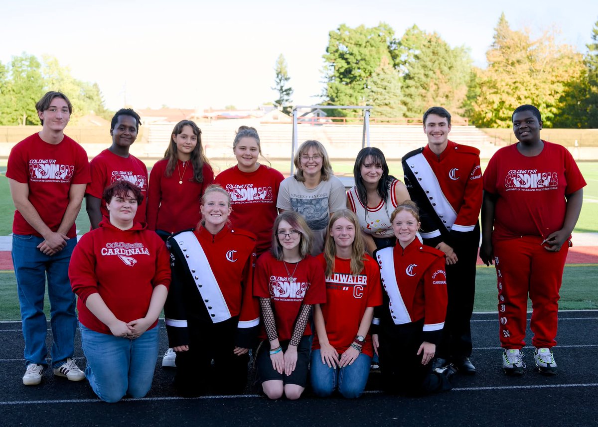 Make a joyful noise unto the Lord. Psalms 100:1. 

When not on the softball field you will find me singing or playing the trumpet.  This year I'm a selected soloist for the Coldwater High School marching band.