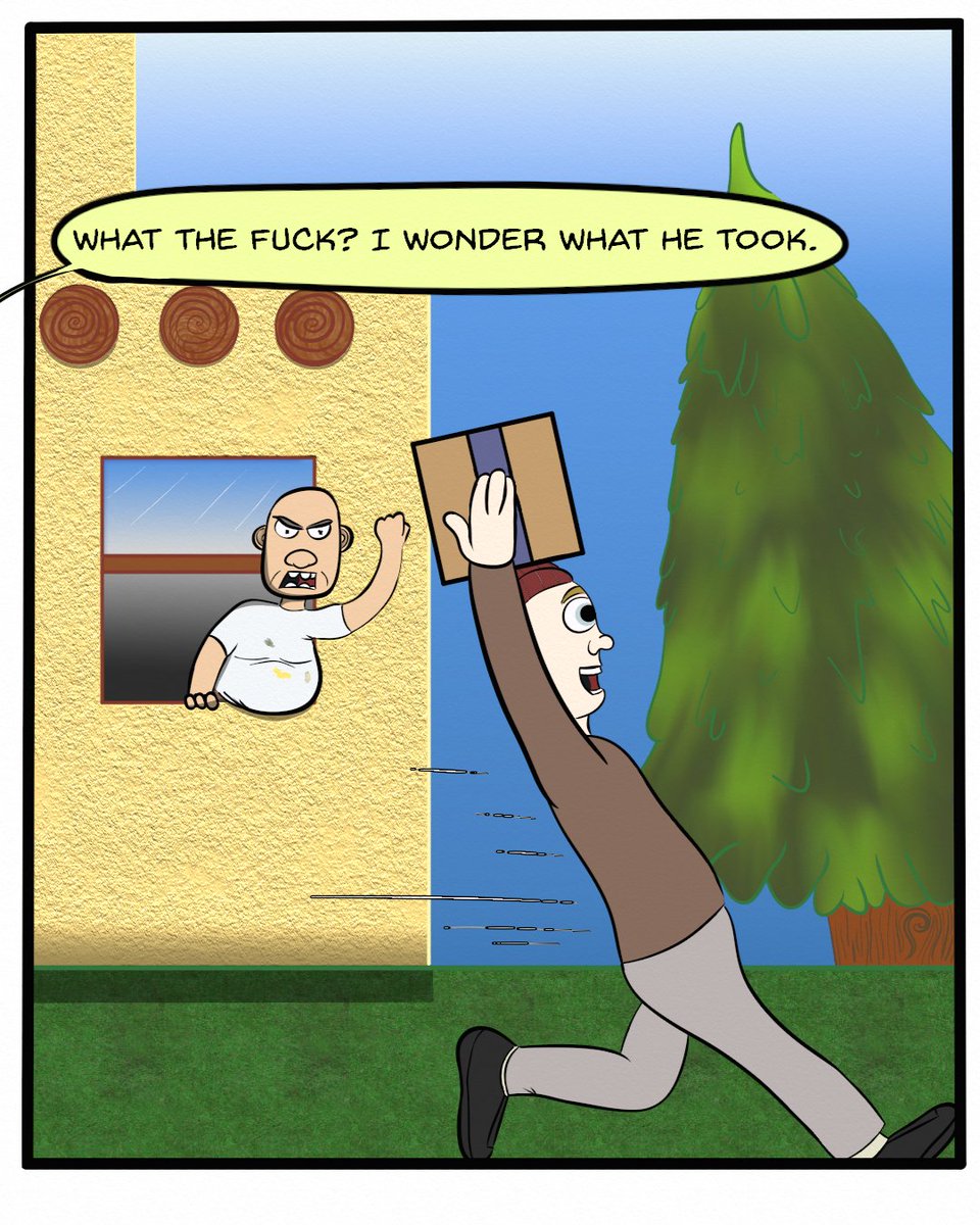 KyoKayneComics's tweet photo. Porch Pirates #comicstrips https://t.co/Mz2Sjh0r6k