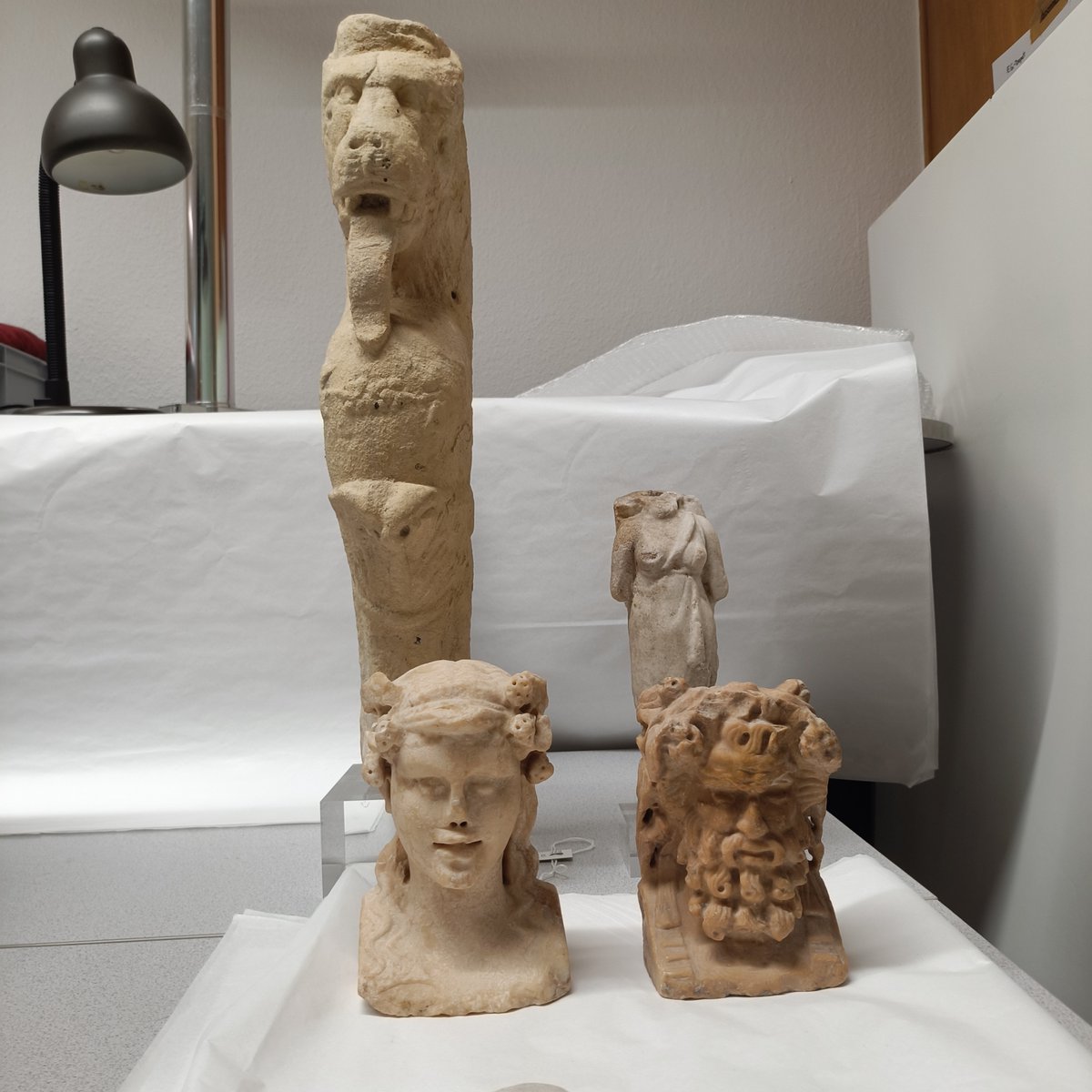 LivartMSCA's tweet photo. Particularly noteworthy are the herms and table legs of various types, some of them coming from Egypt and Asia Minor, bearing witness to important productions from the eastern Mediterranean. https://t.co/MPGD1fl8tP