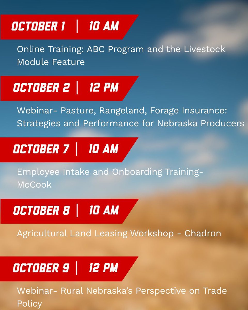 UNL_CAP's tweet image. October is packed with opportunities to learn and connect through CAP! 
Check out our upcoming events for the month and stay up to date by visiting our website calendar -> events.unl.edu/CAP/upcoming/