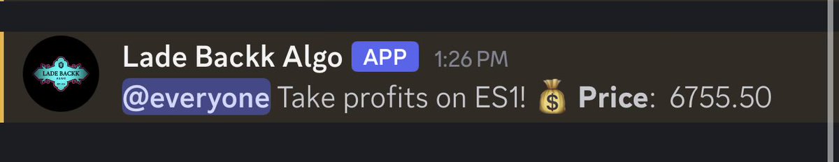 LadeBackkAlgo's tweet image. Another $ES_F 40+ point banger today! 🔥🔥🔥