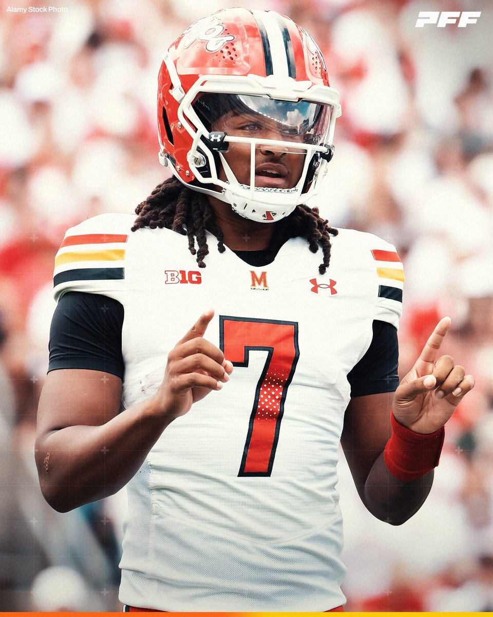 Highest Graded True Freshman QB This Season:

🐢 Malik Washington, Maryland: 83.1

<a href="/TerpsFootball/">Maryland Football</a>