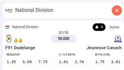 thierKnow90's tweet image. Nouveau btts détecté côte value confirmé par @Julian