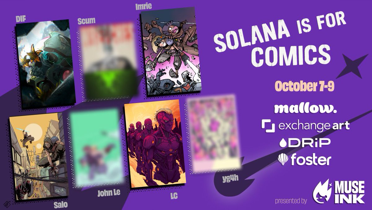 Join us LIVE TODAY @ 11am PST as we sit down with <a href="/RoachWrites_/">Roach✍️ Writes</a>  to dive into his brand-new digital comic, world-building, art process, and why it belongs on-chain!

Link in the comments 👇