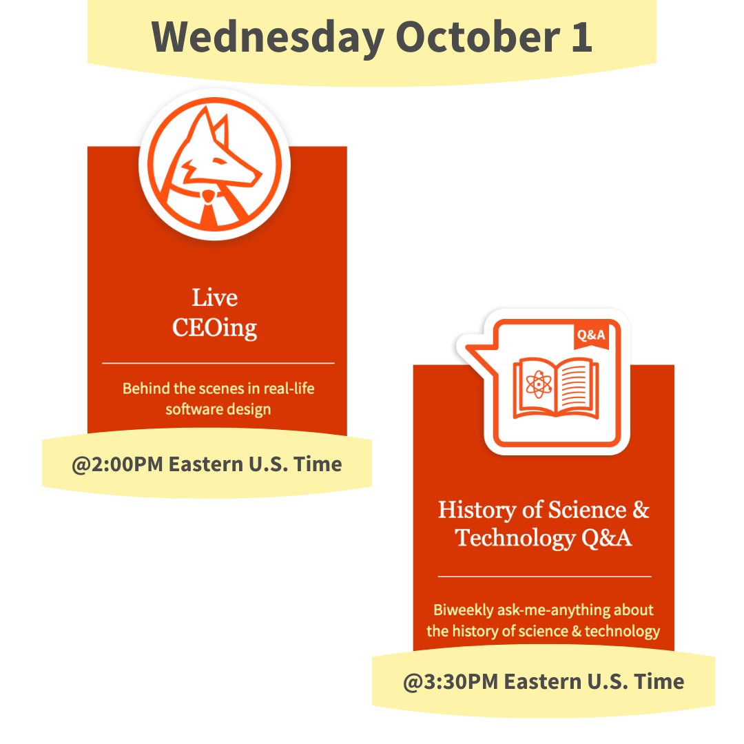 SW_StreamBot's tweet image. Join @stephen_wolfram for an episode of Live CEOing and a History of Science &amp;amp; Technology Q&amp;amp;A!    
Submit your questions: wolfr.am/12cczmv5J
.        
youtube.com/@WolframResear… 
twitch.tv/stephen_wolfram