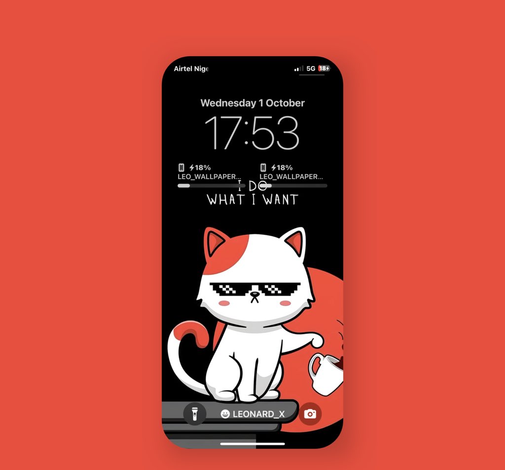 Leonard18_X's tweet image. Cool cat with sunglasses enjoying coffee, perfect for a quirky phone wallpaper. #CatLovers #CoolVibes
Load in 4k