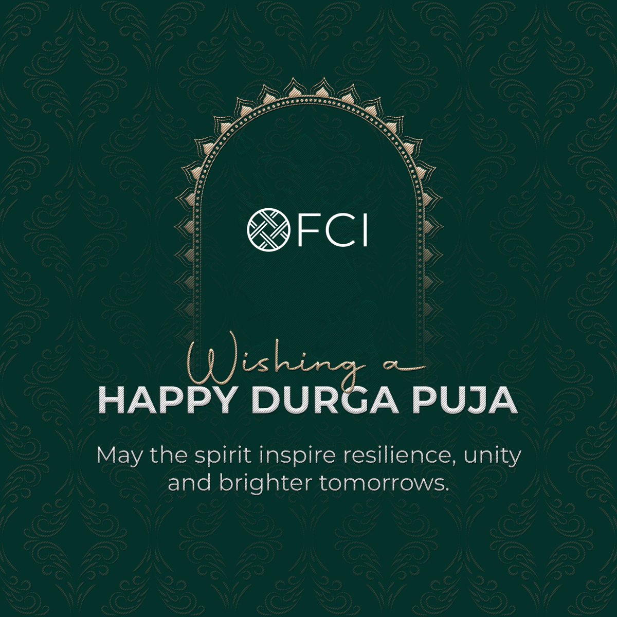 FCIBDGroup's tweet image. Wishing you a vibrant Durga Puja filled with joy, strength, and endless prosperity.
Sending warm wishes to you and your loved ones for a festive season filled with blessings, harmony, and hope. 

#GarmentManufacturing #WorldNatureConservationDay #greenfuture #DurgaPuja2025
