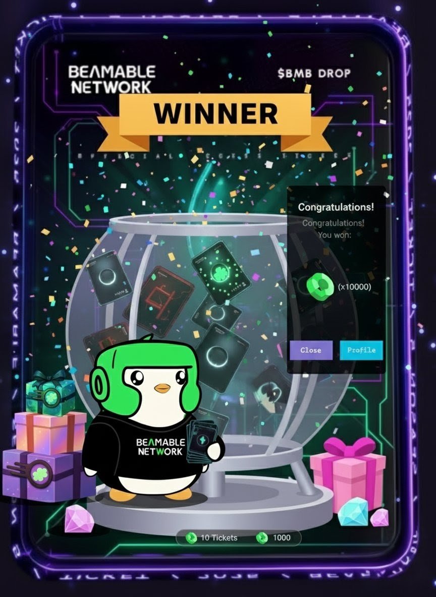 MrR57625400's tweet photo. The new Beamable Raffle is LIVE. Convert your points, get your tickets, and open those boxes for a chance at a HUGE 10,000 points! Don't miss out. #Raffle #Beamable
#Powerisback https://t.co/GDAiPST38h