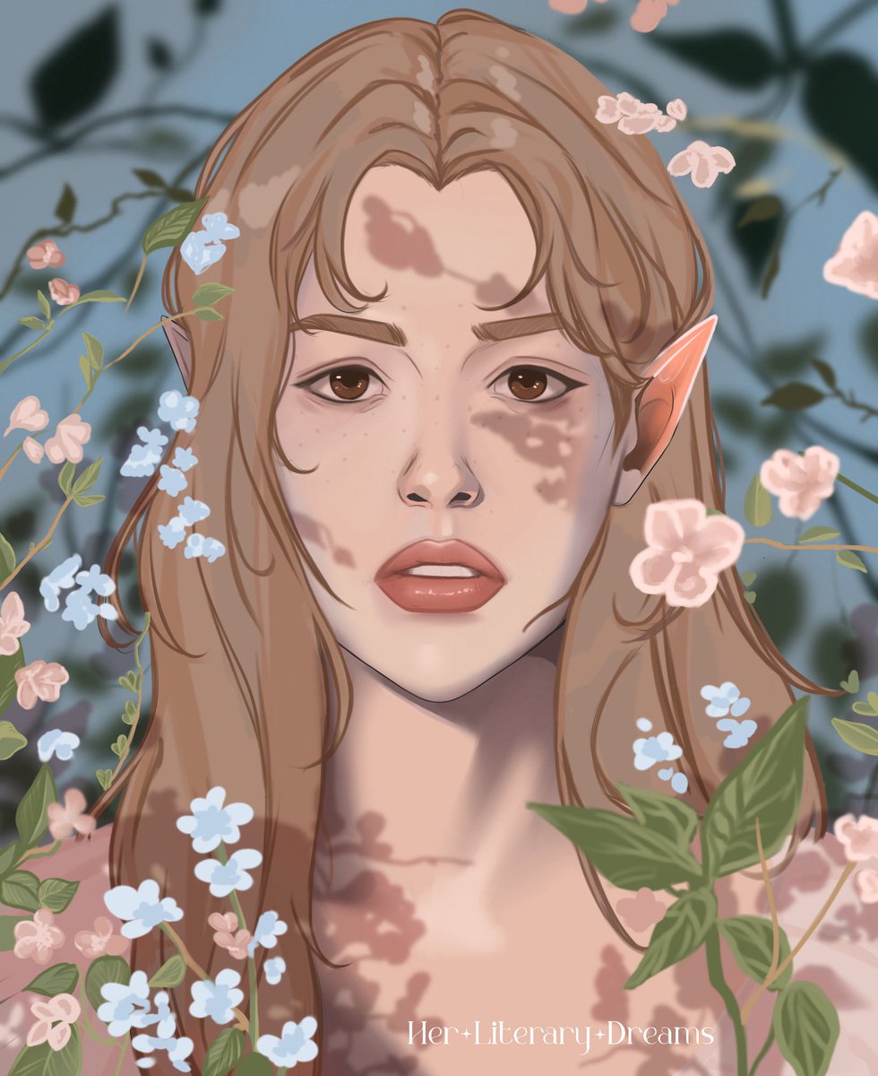 elrielvault's tweet image. The Seer  🤍

Art by herliterarydreams on tumblr 🫶🏻