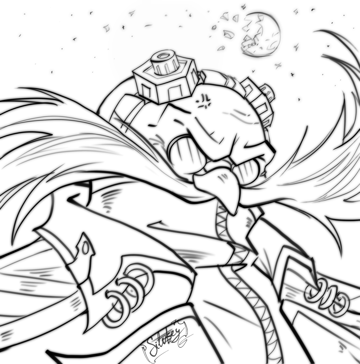 Silvkey_'s tweet photo. +¯\_(ツ)_/¯
#Inktober2025 #eggman #robotnik https://t.co/AlUbpAweb4
