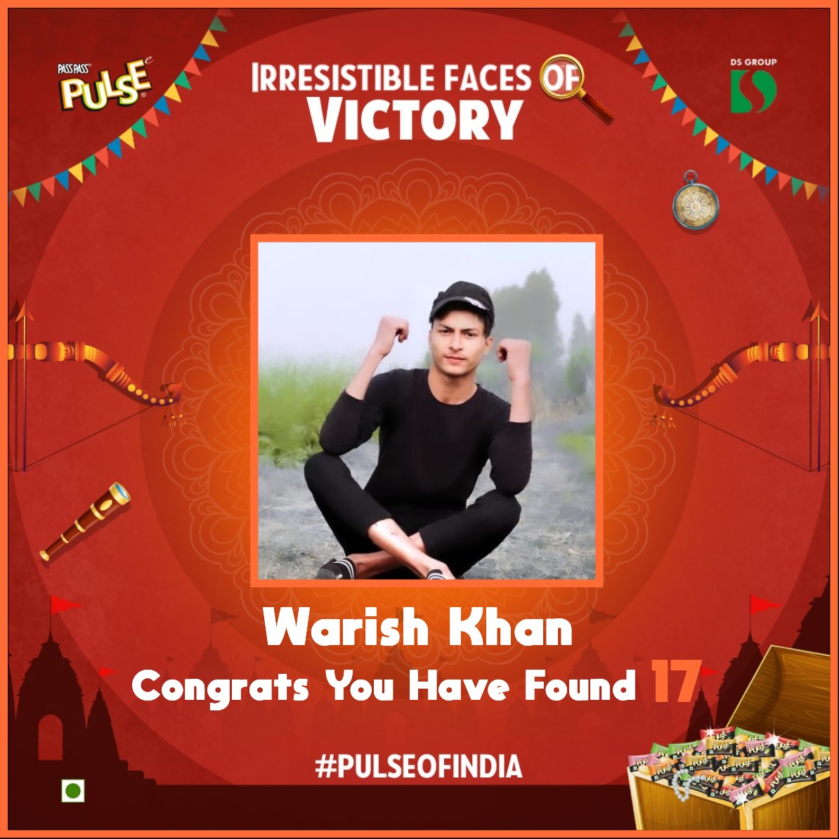 WarishK18714791's tweet image. Done all step🤩😍 

#PulseKaPandal 
@PassPass_Pulse ✔️