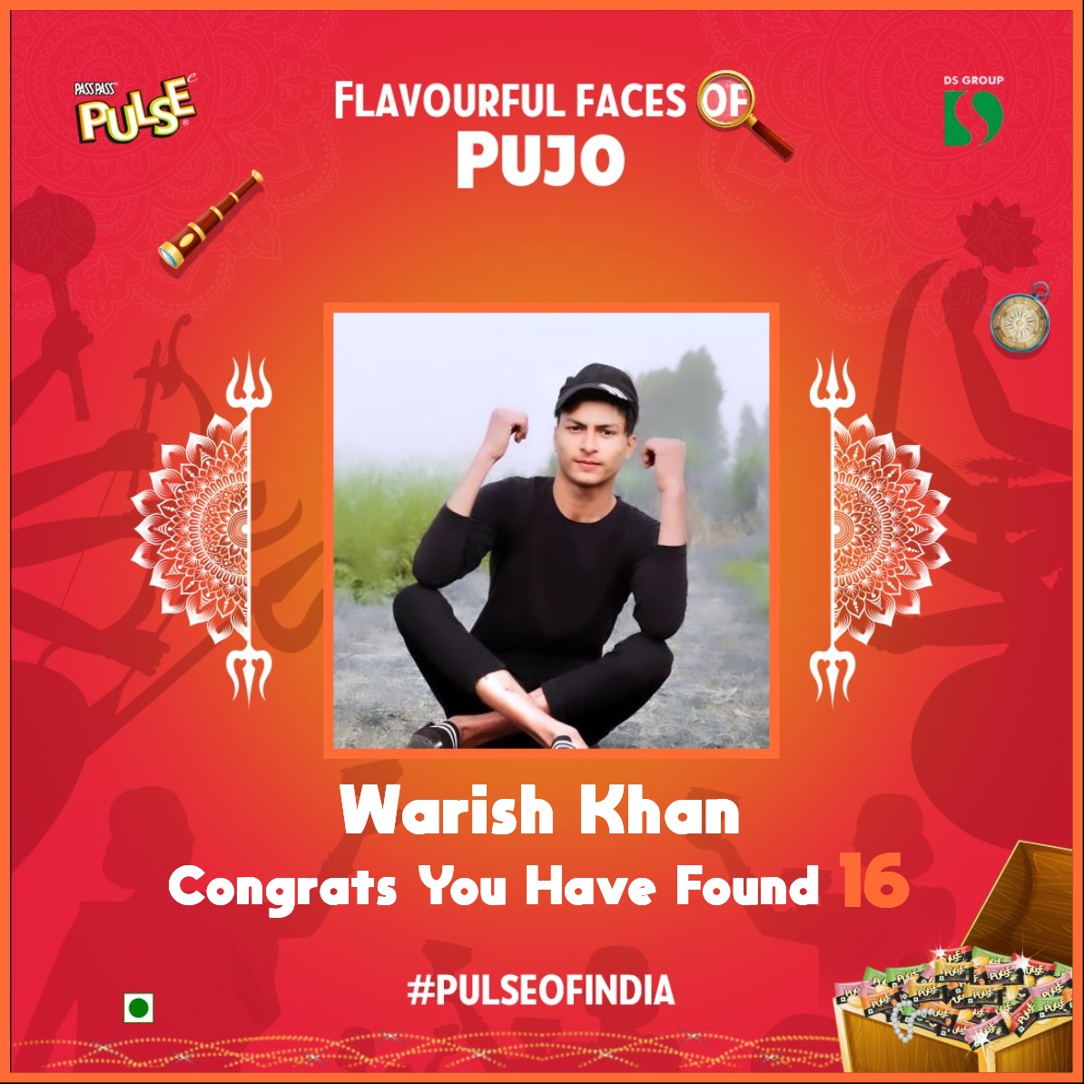 WarishK18714791's tweet image. Done all step🤩😍 

#PulseKaPandal 
@PassPass_Pulse ✔️