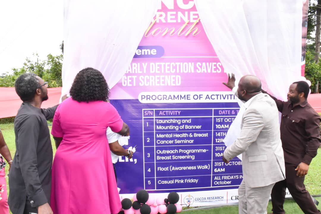 CrigTafo's tweet photo. CRIG LADIES CLUB LAUNCHES PINK OCTOBER AWARENESS CAMPAIGN “Early Detection saves lives”. https://t.co/uEN1yGoPFc