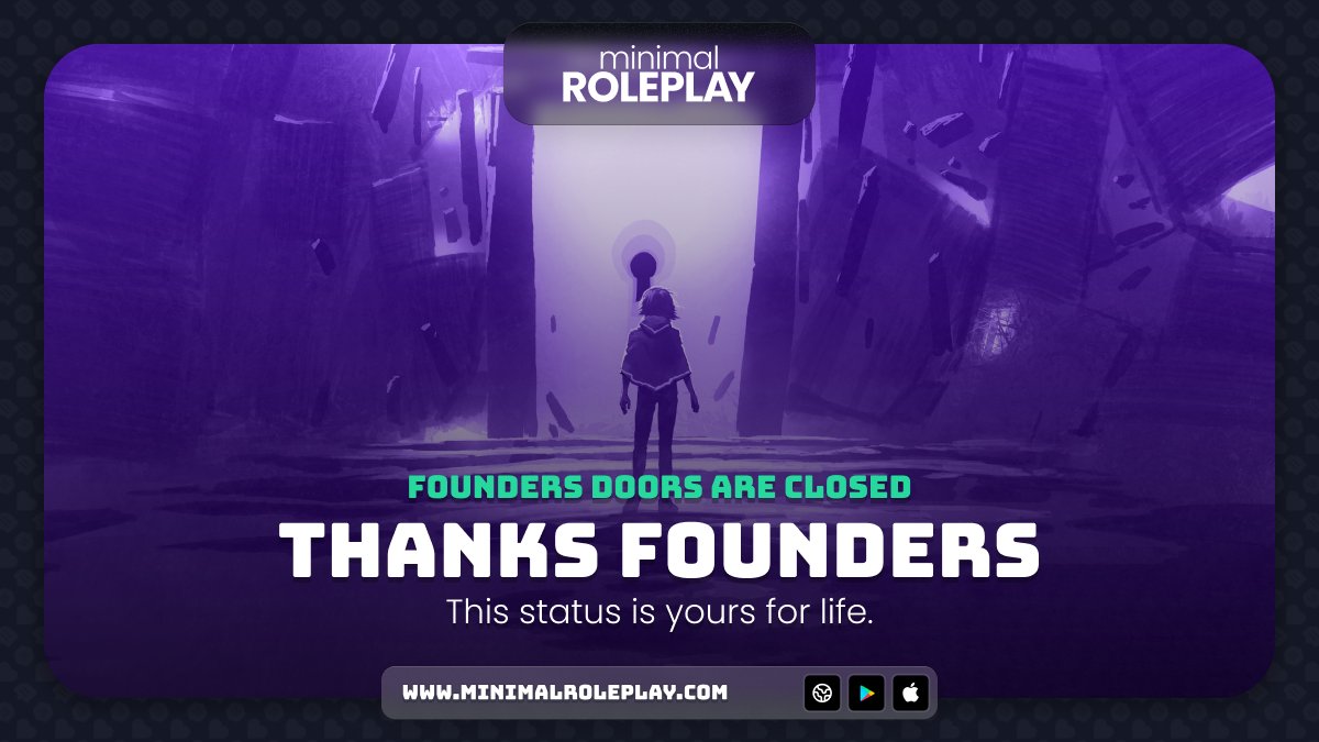 The Founders Doors are now closed! Huge thanks to everyone who joined, you’re a part of MRP’s story.

From now until the Kickstarter ends, MRP is open to all, including Boards! 

See you Oct 14 for the next chapter!!!
#ttrpgcommunity