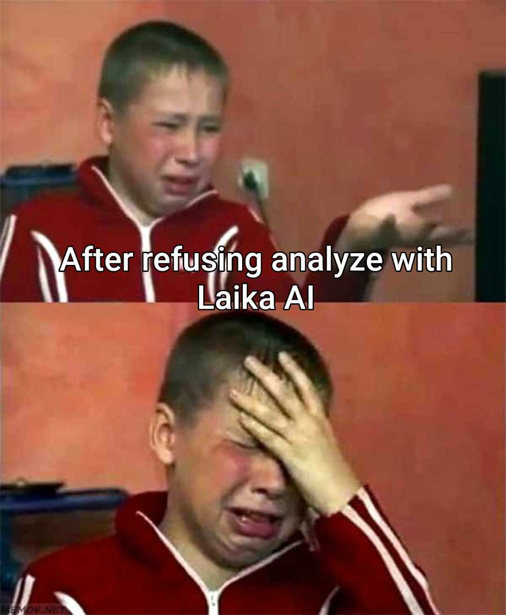 theweb3dof's tweet image. Don't cry later, allow @Laika_ai to help you.
#LAIKAAI $LKI