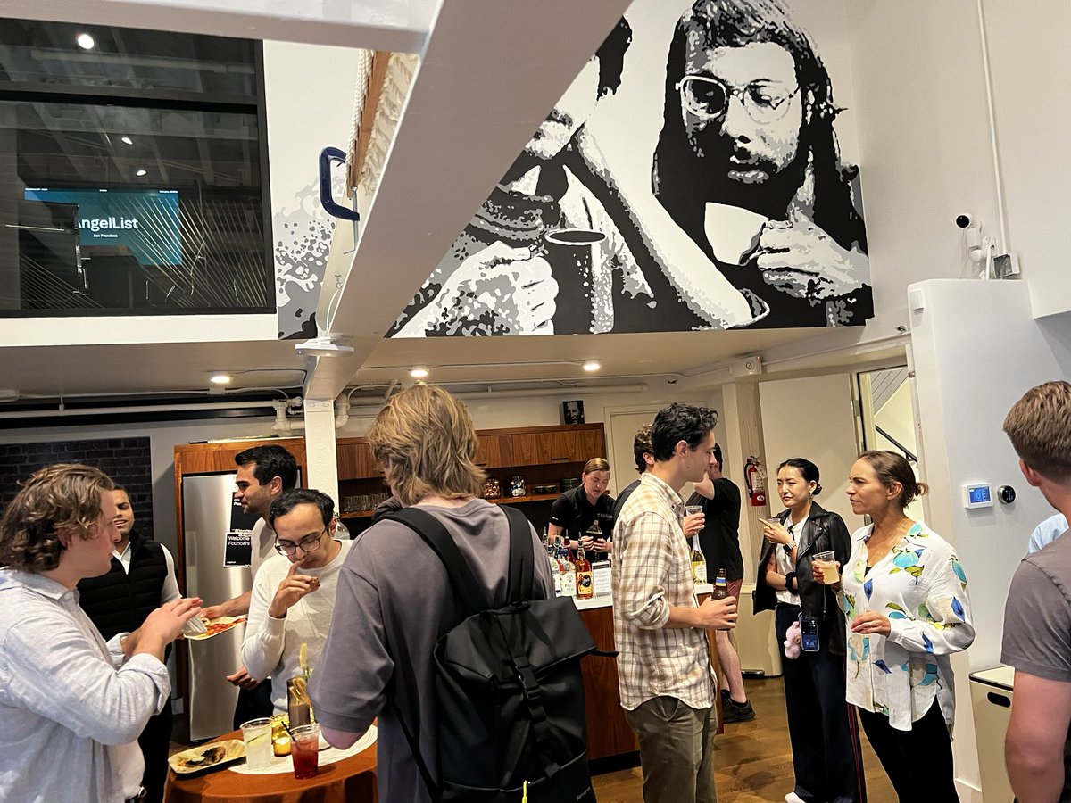 Loving Founders Cafe by <a href="/AngelList/">AngelList</a> !

Such good energy and a great idea!