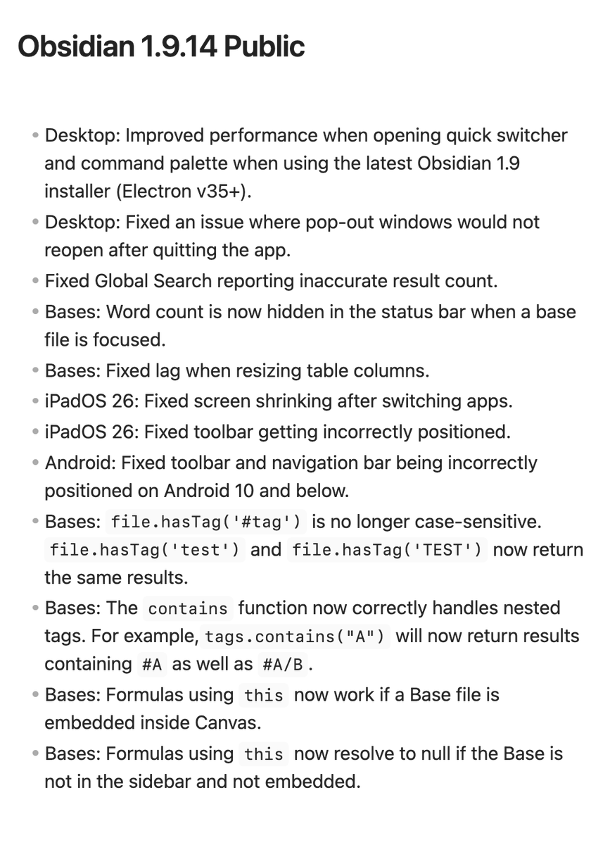 Obsidian tweet media