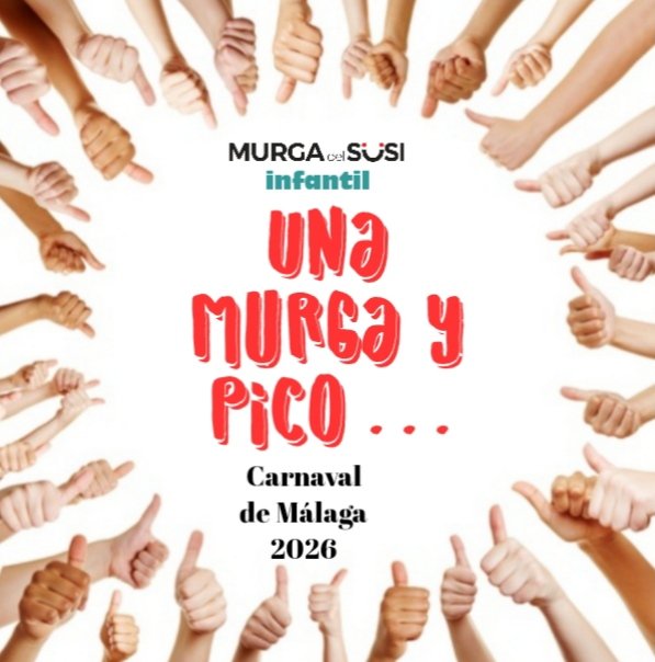 La Murga infantil del Susi para el Carnaval de Málaga 2026 será...
"Una murga y pico...."
<a href="/CarnavalMLG/">Carnaval de Málaga</a>