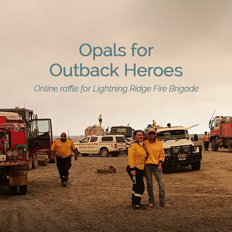 It’s official — the Opals for Outback Heroes fundraising raffle is live! 
 
Now through October 31, 2025, you can purchase raffle tickets for your favorite jewelry pieces. Tickets are just $25 each, with only 100 tickets available per piece.
 
Visit our website for more details.