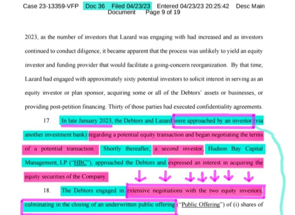 BobbyCat42's tweet image. HBC never even requested to keep their own trading data redacted and under seal. 🤔

The estate has been protecting the confidential information they received from a separate lawsuit 👀 all of the &quot;non public sensitive information&quot; specifically relating to 𝙩𝙝𝙚 𝙩𝙚𝙧𝙢𝙨…