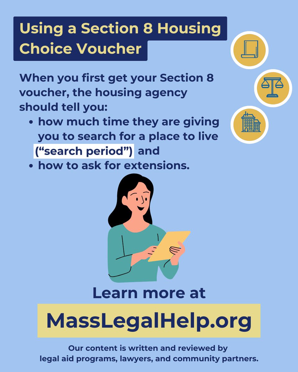 MassLegalHelp's tweet image. If you’re selected for a Section 8 Voucher, learn what steps to take next.
masslegalhelp.org/housing-apartm…