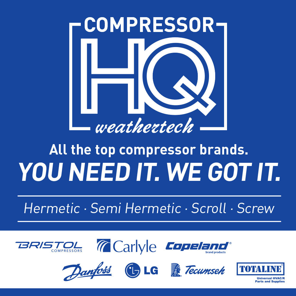WeathertechDist's tweet image. Stay stocked, stay ready! Whether it’s routine maintenance or unexpected issues, Weathertech has the compressors you need to keep your jobs running smoothly. Don’t get caught off guard. Be prepared with the brands you trust.