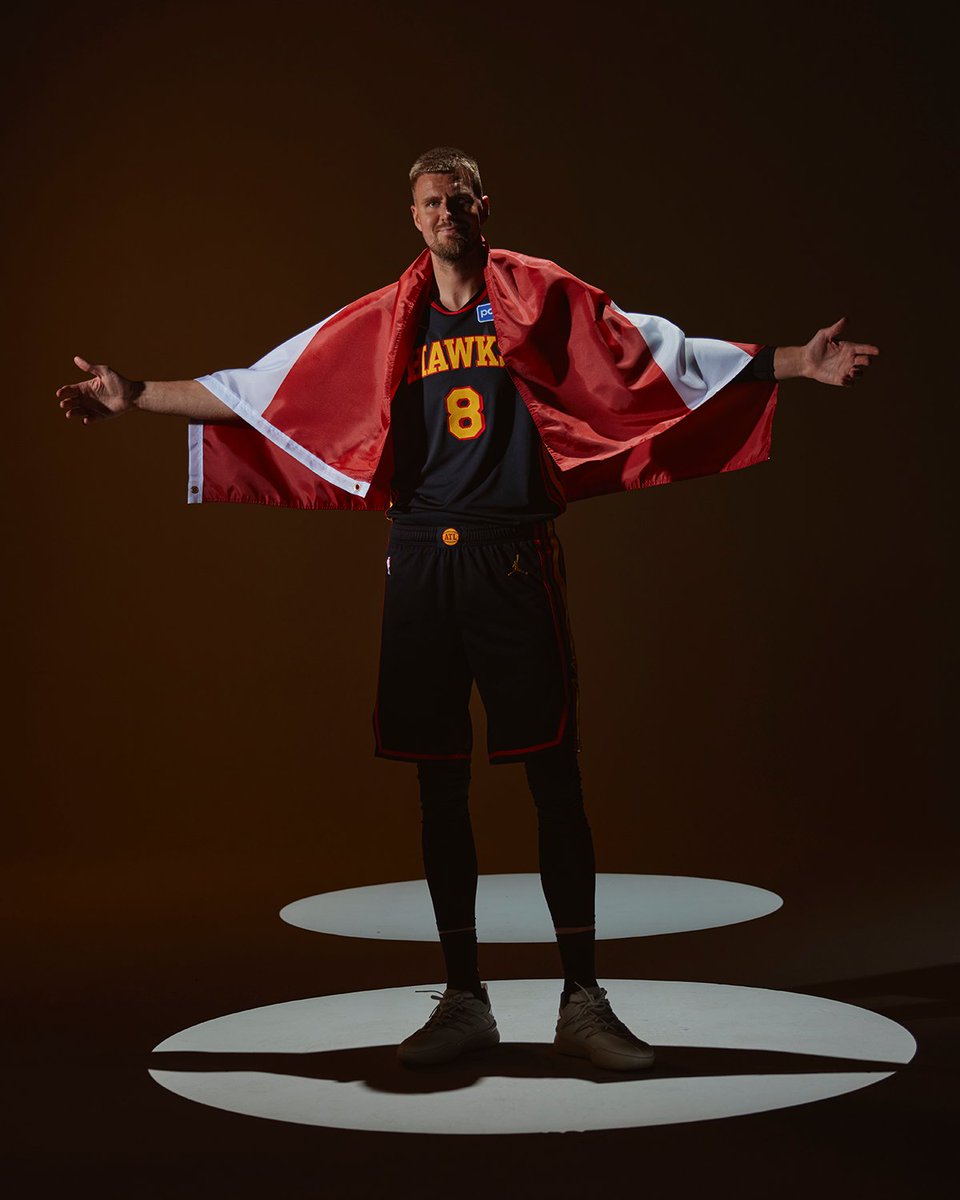 ATLHawks's tweet image. Can't spell Latvia without ATL 🇱🇻