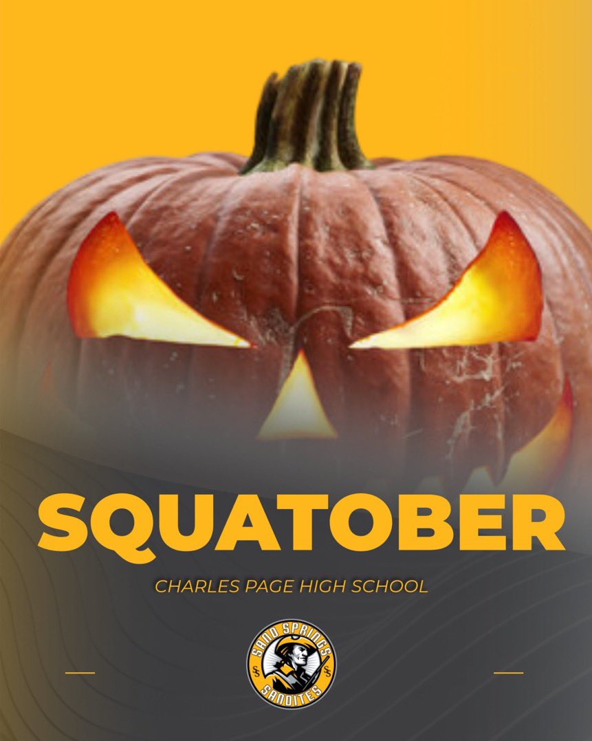 SanditeStrength's tweet image. Weightroom Wednesday
October 1st is the start of @squatober a whole month dedicated to squatting everyday, Monday thru Friday. Our athletes will not be participating, but some of our coaches will. Happy squatting everyone! 🎃🏋️
