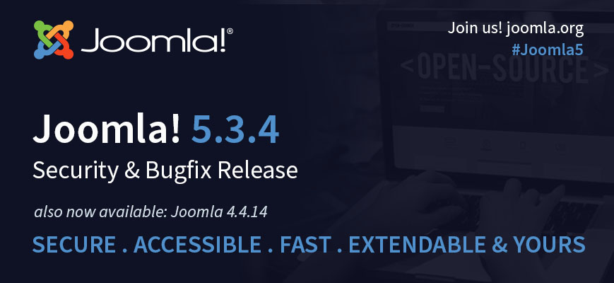 joomlers's tweet image. Joomla 5.3.4 Security &amp;amp; Bugfix Release
Read about all the items fixed and improved here:
joomla.org/.../5936-jooml…...
#Joomla #OpenSource #Release