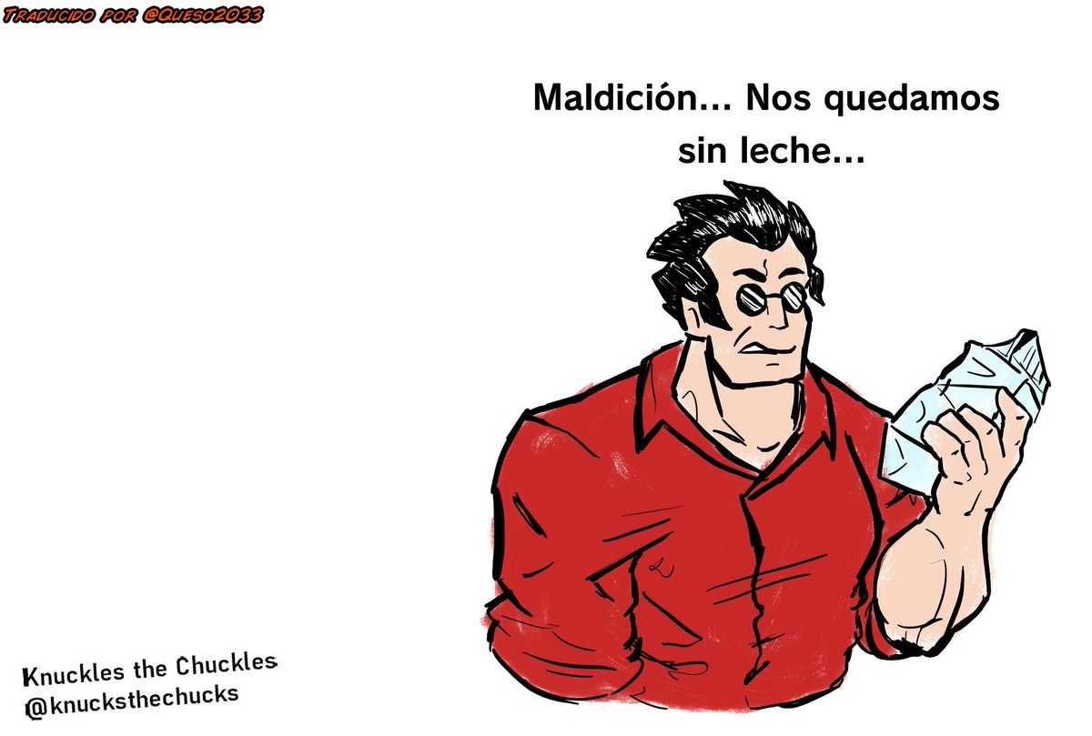 Queso20333's tweet photo. No confíes en Lucifer con leche
Artista: @/knucksthechucks
Traducido por su servidor
Se Aprecia Con Mucho El 🔄Y❤️
#Traduccionesqueso2033 #furry #Anthro #lucifer #Helltaker #HelltakerLucifer https://t.co/zP5wWD0lEI