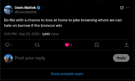 ___kozu's tweet photo. @julianpd19 @DavisMattek @Sherman_FFB big twitter trying to drown out mattek positivity https://t.co/DLISLlglWP