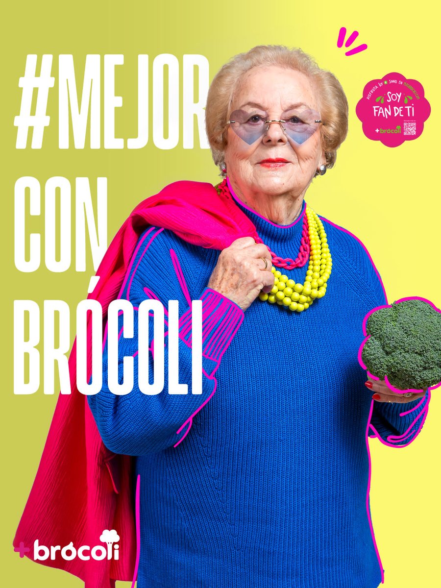 ¡Somos ganadores del premio #MejorCampañaOnline en los Premios #EstrellasdeInternet organizados por Fruit Today!🏆

Nuestra campaña #MejorConBrócoli ha recibido este reconocimiento y nuestra presidenta Toñi Piernas lo ha recogido en el stand de Proexport durante Fruit Attraction.