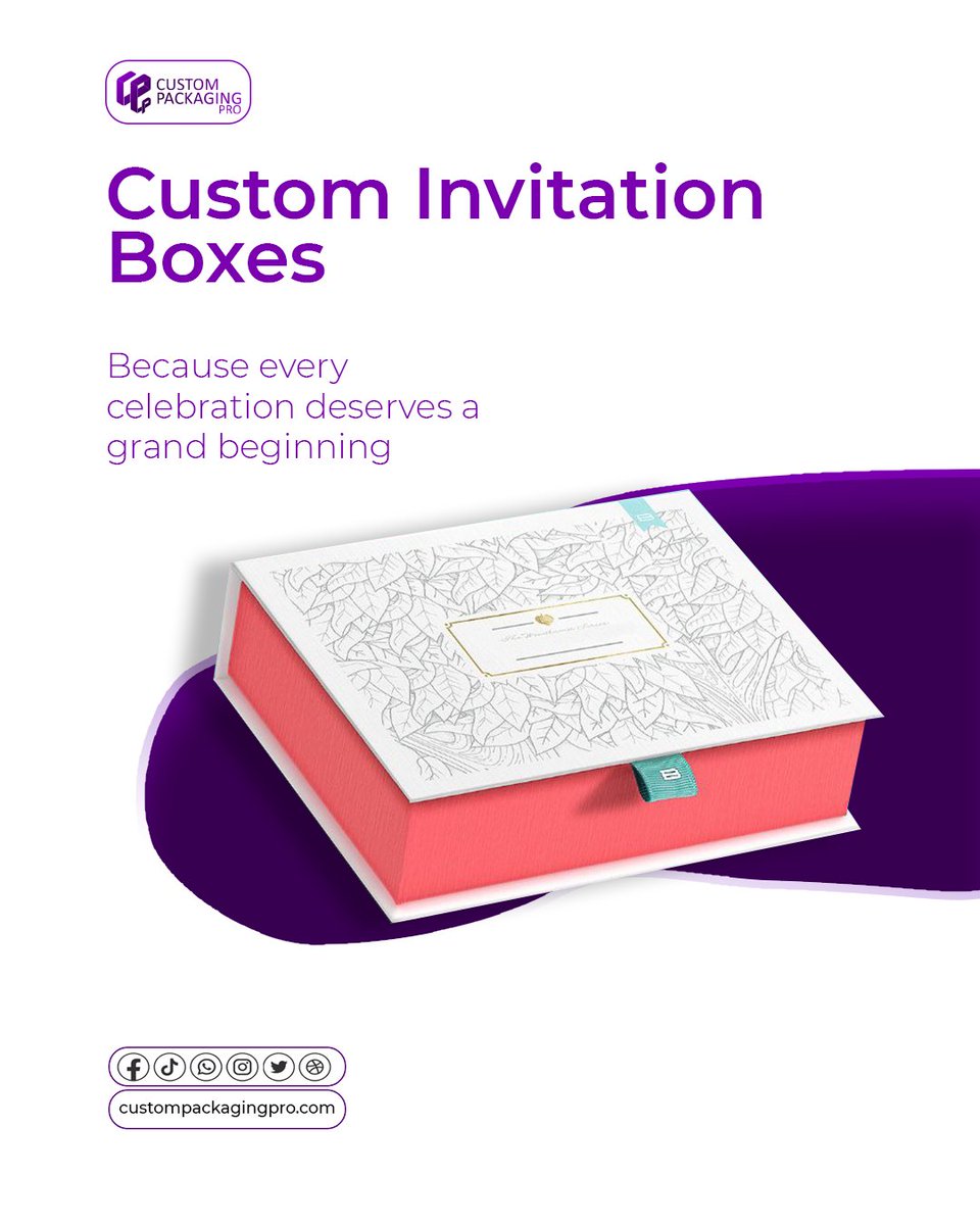 cppro_official's tweet image. Elevate your next event from the very first touchpoint. A custom invitation box increases perceived value and drives anticipation. It's not just a card, it's an experience.
DM us or call us at (346) 396-3327 to learn more.
#EventMarketing #LuxuryBranding
