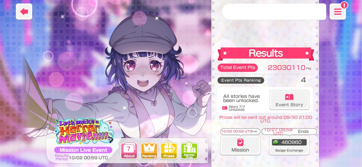sapsnips's tweet photo. back-to-back t10 events with misarimi park leading to misaki's birthday lmao. got to handhold in rank and then park match with the sole other misarimi fan (thanks lang).

otsu all. https://t.co/9kJDtXYkNK