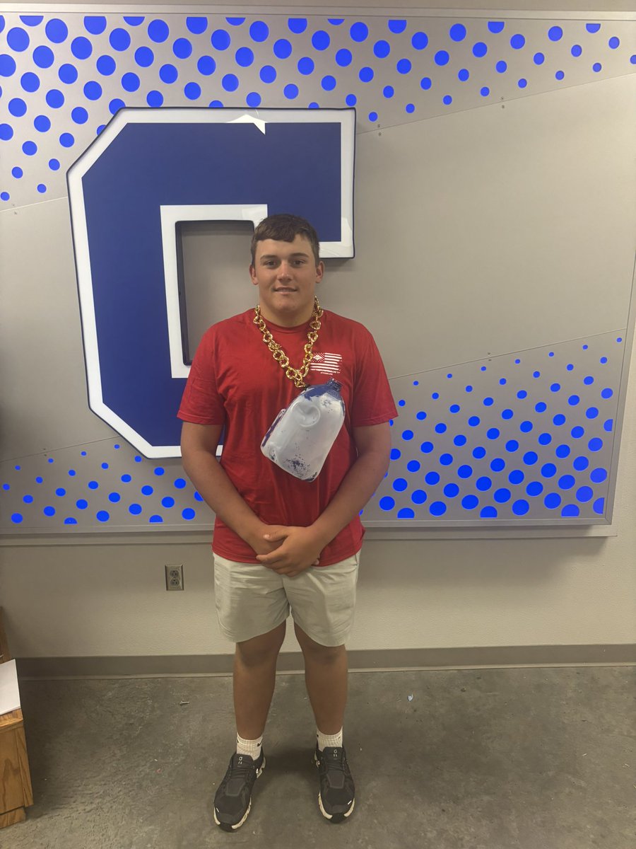 Wk 5 JUICE JUG Player of the Week- Cooper Charleston <a href="/carthagefball/">Carthage Football</a> <a href="/Rickynichols251/">Ricky Ayrton Nichols</a>