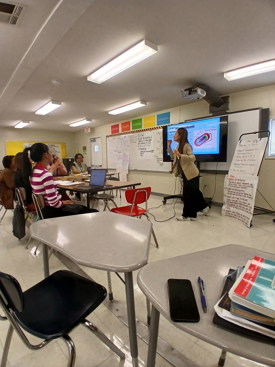 Ms. Yee, 6th grade international, EL/DDL, teacher models how she teaches vocabulary with movement and echo reading in the 6th grade PLC for Double Dose Literacy. <a href="/AGHoulihan/">Andrew G. Houlihan</a> <a href="/kimfisenne/">Kim Fisenne</a> <a href="/UCPSNC/">Union County Public Schools</a>