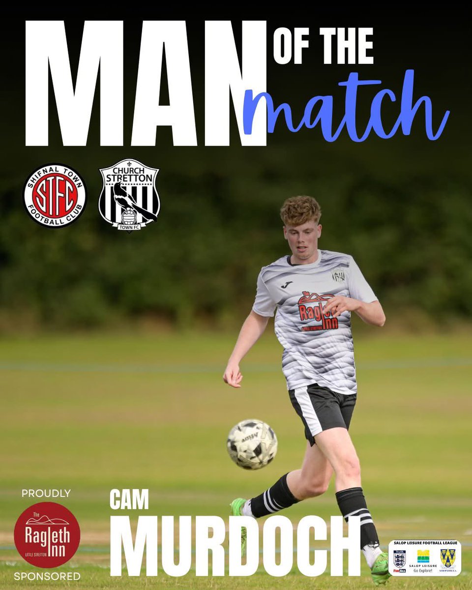 An easy decision for the committee.

Our MOTM vs Shifnal was Cam Murdoch 🤝

Electric⚡️