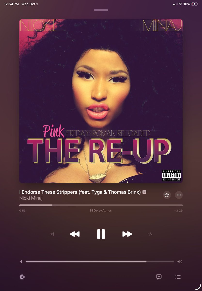 zamnminaj's tweet photo. @NICKIMINAJ https://t.co/LOiKa1R5iM