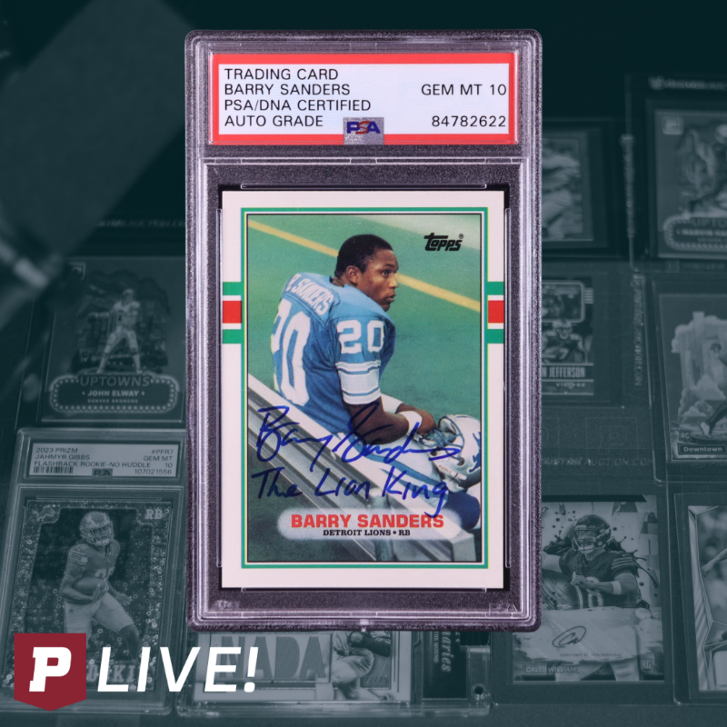 PristineAuction's tweet photo. 💸 $100 GIVEAWAYS ALL DAY!
DL The App. Bid. Win. Use CODE: "WIN" for $20 Off!
12 straight hours of live auctions--TODAY, Wednesday, Oct 1st - LIVE from 11AM-11PM PST.
100's of cards will be sold on Pristine Live!
- Kabooms, Downtowns, Booklets, Signed, Graded, and more!