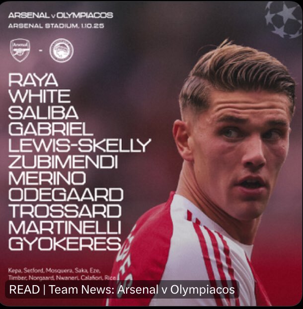 Tina_RM5's tweet image. Arsenal vs olympiacos X1 
#ucl 👀
