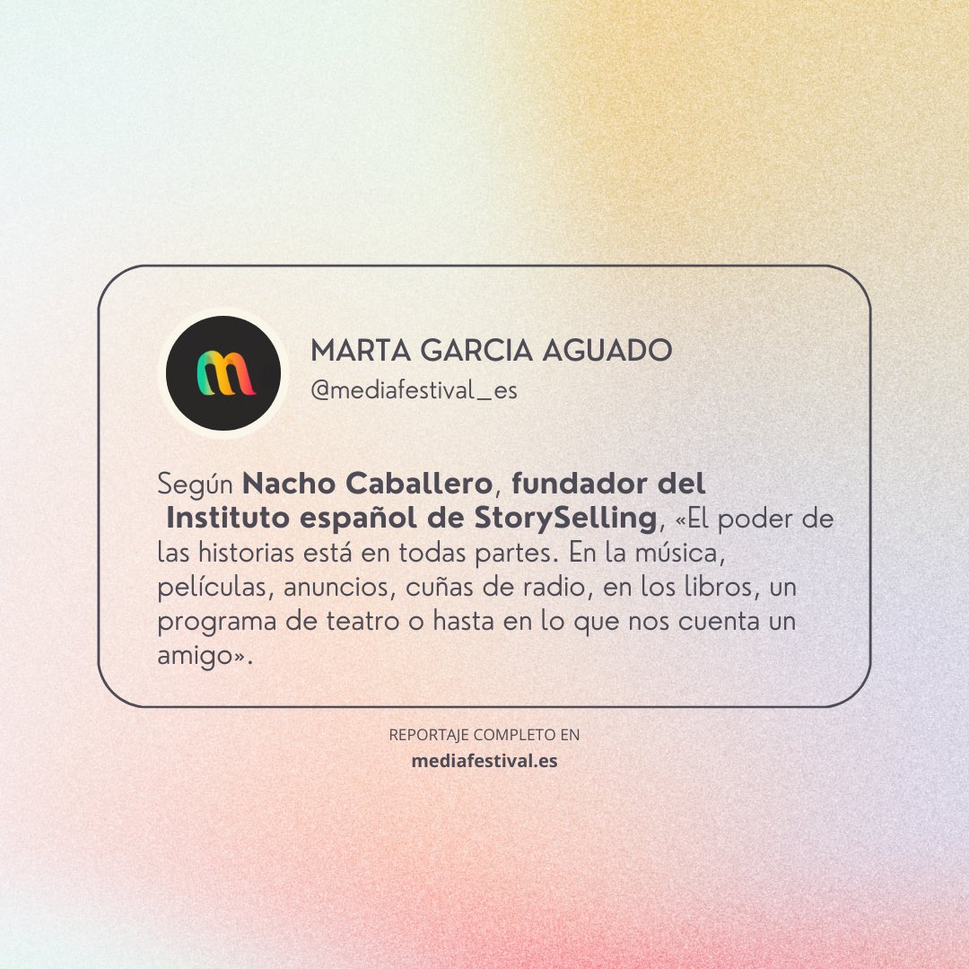 mediafestval's tweet photo. newsletter completa: https://t.co/hgxKT36Rtj 

👤 @maaart_e con @aroasanfer y Nacho Caballero https://t.co/cnTwmU0dLa