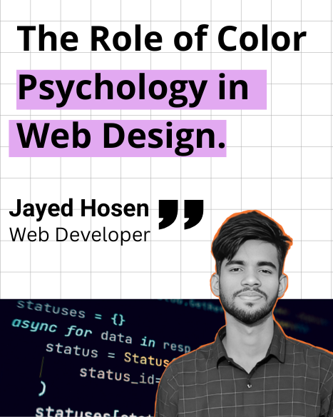 imjayedhosen's tweet image. The Role of Color Psychology in Web Design.

Colors aren’t just visuals—they drive emotion &amp;amp; clicks.

- Blue = Trust
- Green = Growth
- Red = Urgency
- Yellow = Energy
- Purple = Luxury

Your website colors = your silent salesman.
Which color converts best for you?
#WebDev #Jayed
