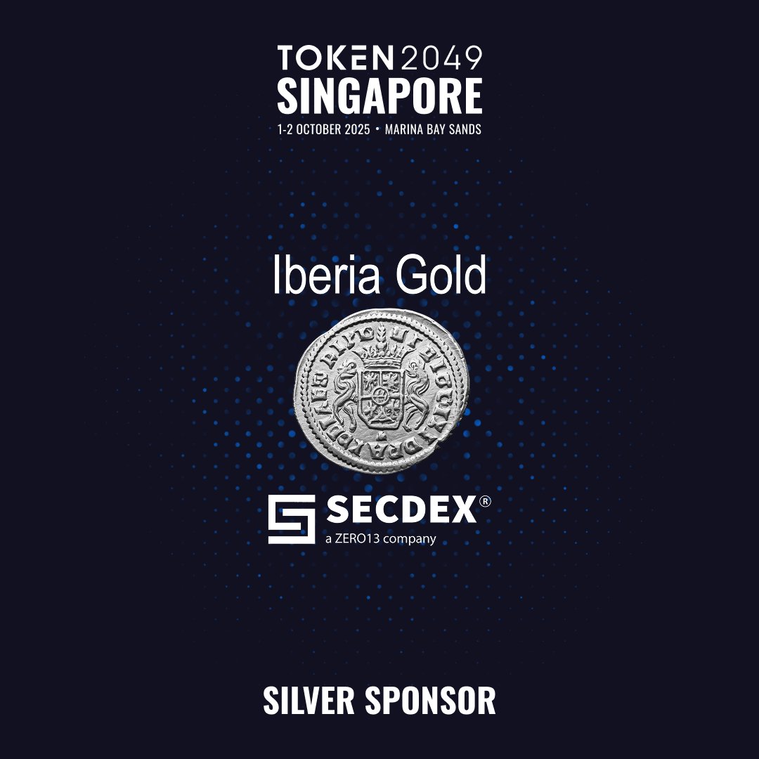 Silver Sponsor @Iberia_Gold brings gold-backed digital assets to Web3,  combining audited governance with a focus on eco-conscious operations and  real-world collateral. These are available in regulated digital custody at  SECDEX (a ZERO13