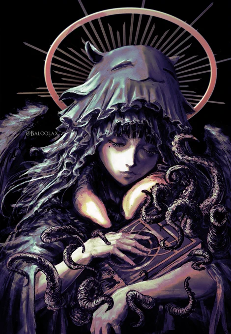 02 The High Priestess #inART #いなート