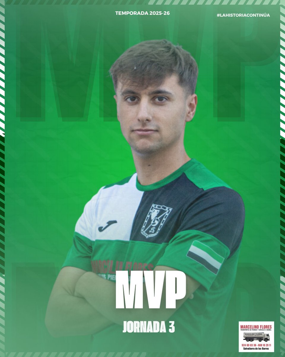 💪🏻 MVP Marcelino | Jornada 3 🫡

Segundo MVP consecutivo para Jose que suma un inicio de temporada espectacular.

¡Enhorabuena, seguimos! 💚

#lahistoriacontinúa