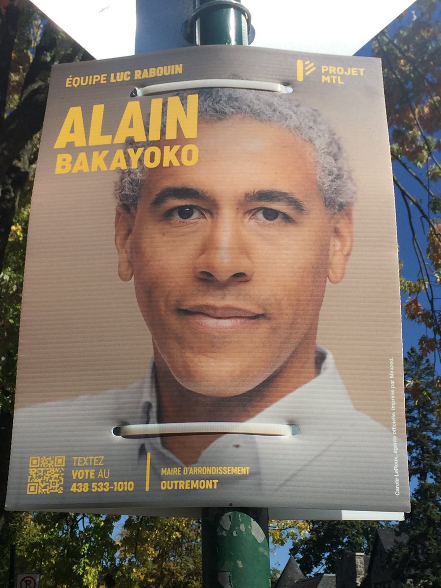 BonneauLine's tweet image. Barack Obama? #montreal #outremont