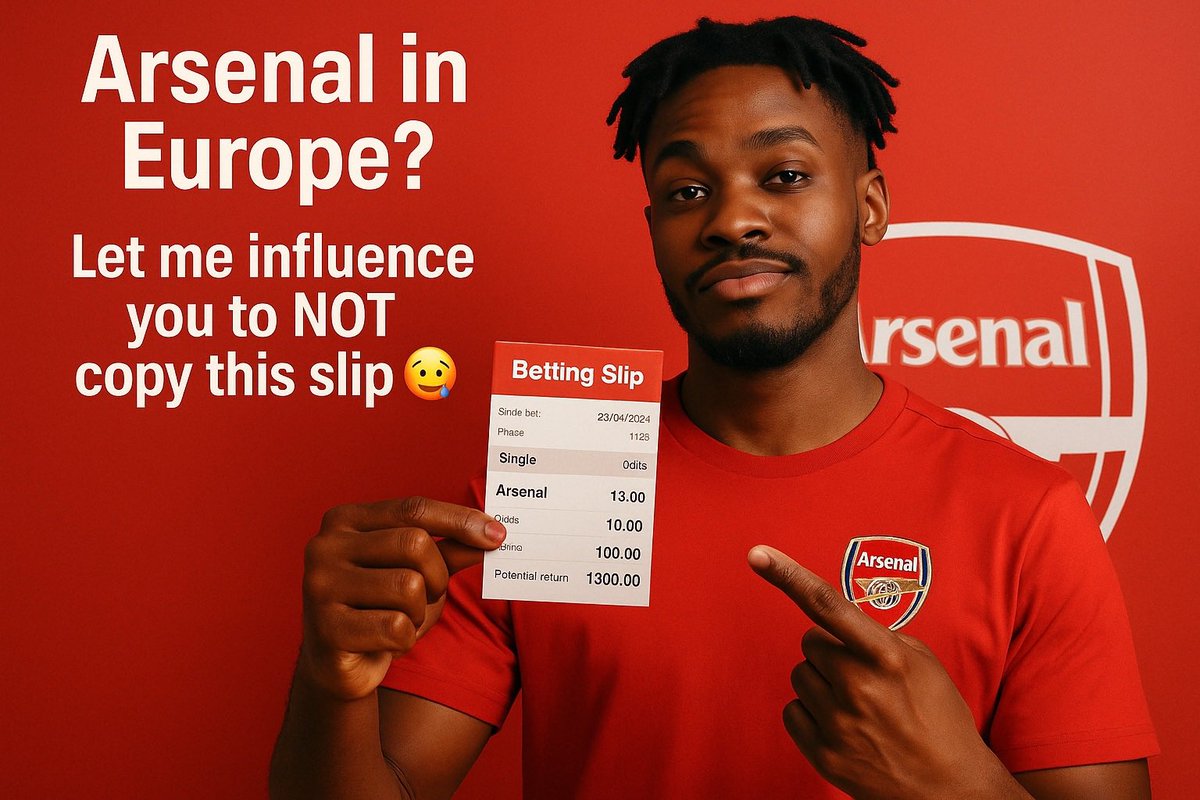 Nyamek_ah's tweet image. I don’t know much about football but even I can bet that Arsenal won’t win the Champions League 💀😭
#UCL #2Up #BetSaver #BetInfluencer #FeelTheAction