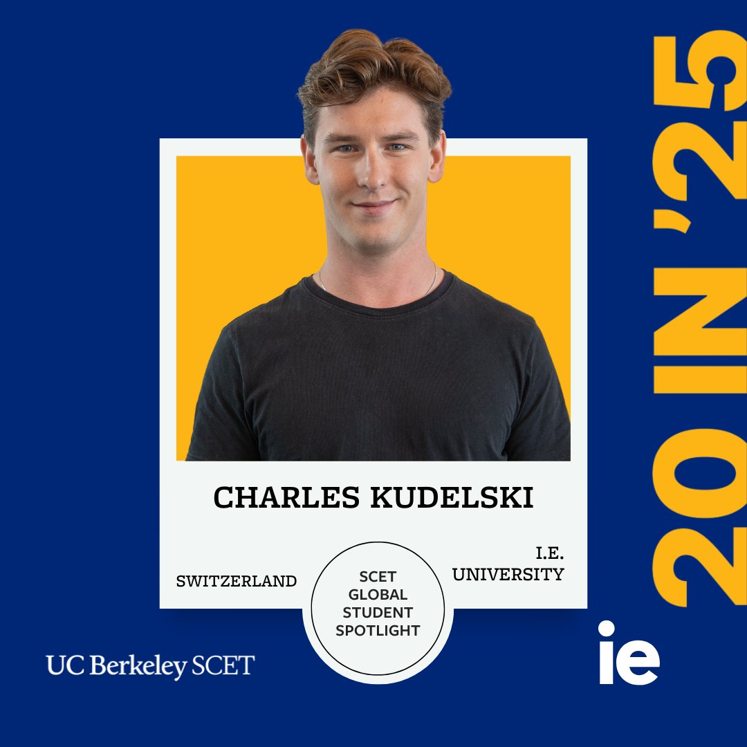 SutardjaCenter's tweet image. Meet Charles Kudelski (@IEuniversity), exploring Silicon Valley’s startup energy. Passionate about #AI, #blockchain & #commoditiestrading, he’s sharpening his pitching skills and building Mentriva, an AI-driven platform for programmable commodity trading.
#ucerkeley